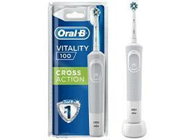 Oral-B Perie d. Electrica CrossAction Vitality White
