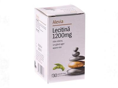 Alevia Lecitina 1200mg caps. - poza produsului