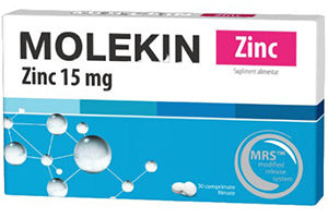 Molekin Zink 15mg comp.film. - poza produsului