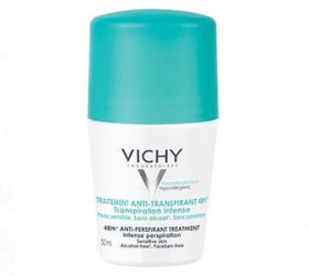 Vichy Deo Roll-On Antipersipant 48h cu parfum 50ml