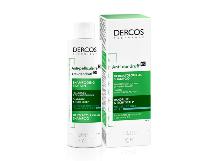 Vichy Dercos Sampon Antimatreata par normal si gras 200ml - poza produsului