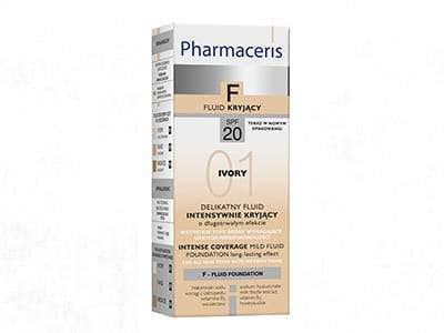Pharmaceris F Fond de ten 01 ivory SPF20 30ml - poza produsului
