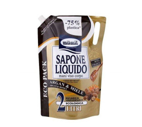 Mil Mil Sapun lichid Argan Miere 2L Rezerva