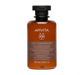 Apivita Sampon Oily Dandruff contra matretii white willow & propolis 250ml