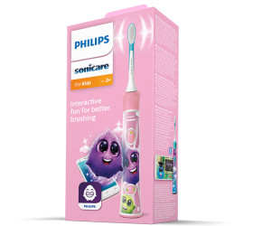 Philips Sonicare For Kids Periuta de dinti sonica electrica Pink ages 3+ HX6352/42