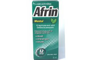 Afrin Mentol 0.5mg/ml spray 15ml - poza produsului