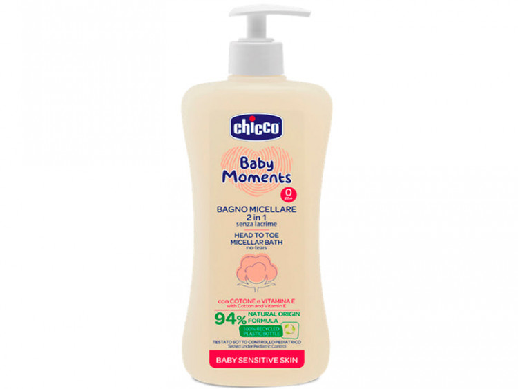 Chicco BM Sensitive Gel de dus si sampon micelar 500ml 10241 - poza produsului