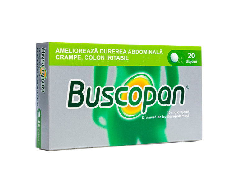 Buscopan 10mg draj. - poza produsului
