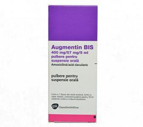 Augmentin BIS 400+57mg/5ml susp.orala 70ml