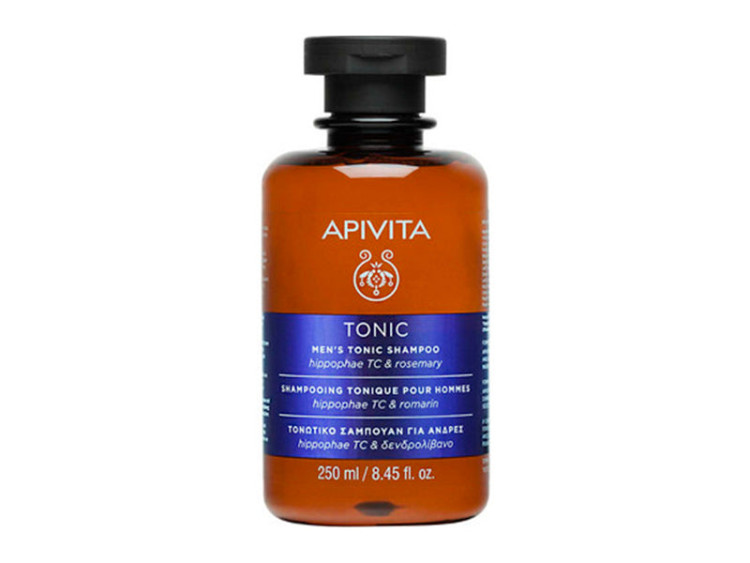 Apivita Sampon Tonic Men pu barbati hippophae TC & rosemary 250ml - poza produsului