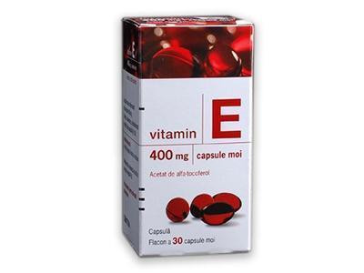 Vitamin E 400mg caps. - poza produsului