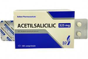 Acid acetilsalicilic 325mg comp. - poza produsului