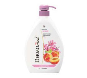 Dermomed Gel de dus Franghipane Piersic cu dozator 1L