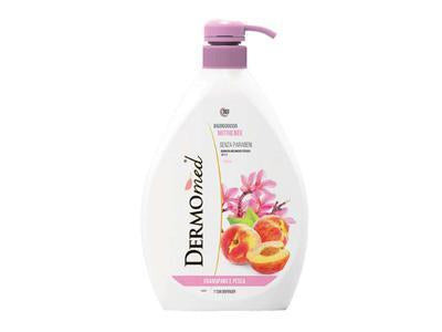 Dermomed Gel de dus Franghipane Piersic cu dozator 1L - poza produsului