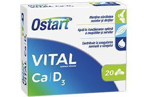 Ostart Vital Ca+D3 comp. - poza produsului