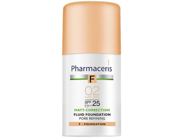 Pharmaceris F Fond de ten matifiant 02 natural SPF25+ 30ml - poza produsului