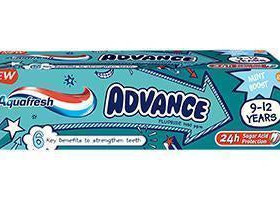 Aquafresh Pasta Advance 9-12 ani 75ml