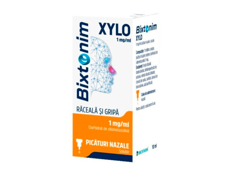 Bixtonim xylo 1mg/ml pic.naz. 10ml - poza produsului