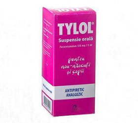 Tylol 120mg/5ml susp. orala