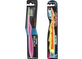 Reach Periuta d.Dual Effect Medium+ Wonder Grip periuta de dinti pu copii (6-12ani)