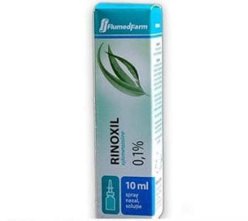 Rinoxil 0.1% spray nazal 10ml