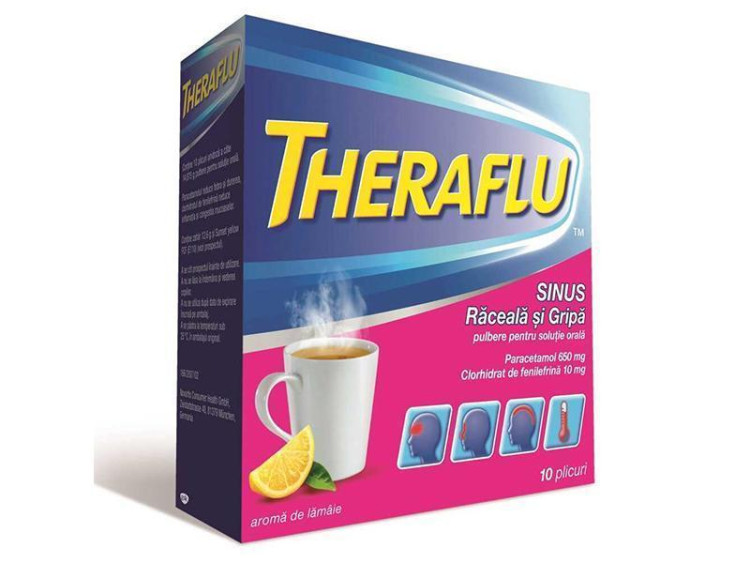 TheraFlu Sinus Raceala si Gripa pulb/sol.orala - poza produsului