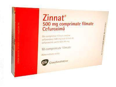 Zinnat 500mg comp.film. - poza produsului