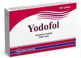 Yodofol (Iodura de potasiu 200mcg+Ac.folic400mg)