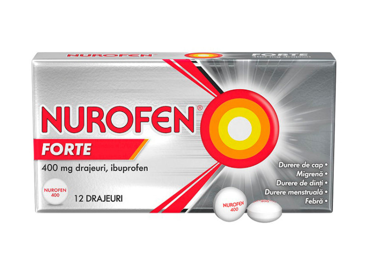 Nurofen Forte 400mg dr. - poza produsului