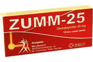 Zumm-25 25mg comp.film. - poza produsului