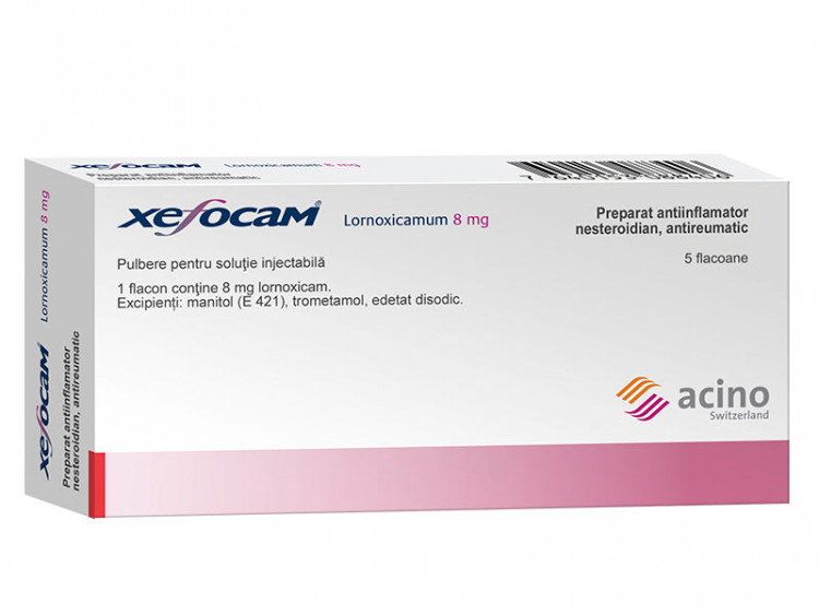 Xefocam 8mg liof.sol.inj. - poza produsului