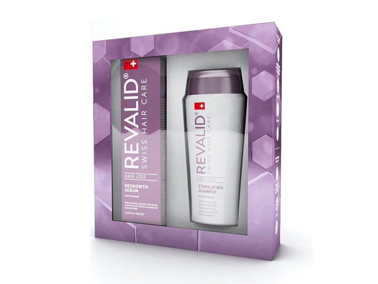 Revalid Trusa Ser anticadere 50ml + Sampon anti-cadere 75ml Cadou - poza produsului