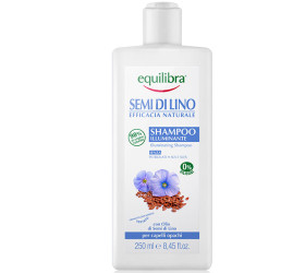 Equilibra Sampon iluminator cu ulei din seminte de in 250ml