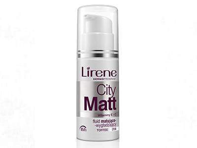 Lirene City Matt Fond de ten cu efect de netezire si matifiant, Toffy 30ml E06208 - poza produsului