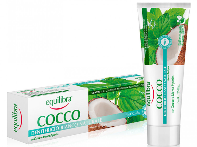 Equilibra Cocos Pasta de dinti 75ml - poza produsului