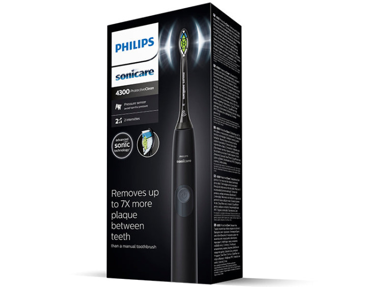 Philips Sonicare ProtectiveClean 4300 Periuta de dinti sonica electrica Black HX6800/44 - poza produsului