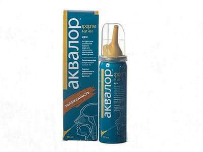 Aqualor Mini spray git Hipertonic 50ml - poza produsului