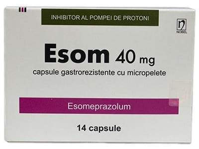 Esom 40mg caps.gastrorez. - poza produsului
