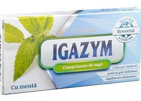 Igazym colostrum lysozyme p/u git comp (menta)