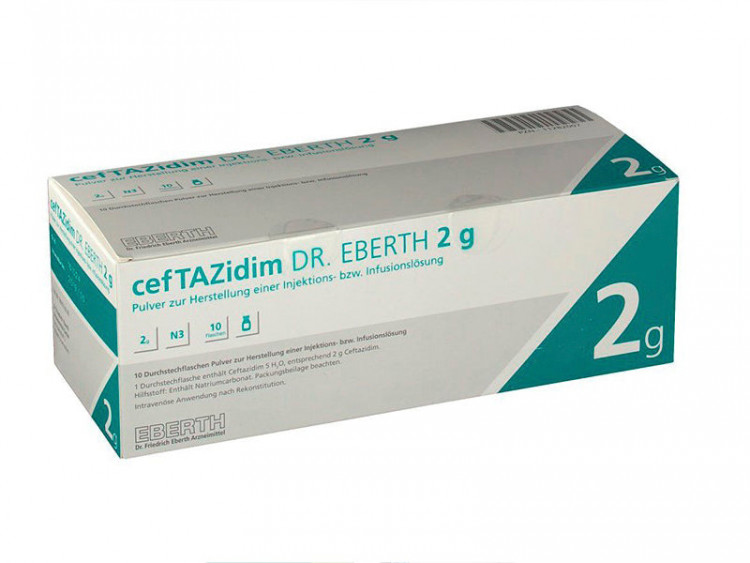 Ceftazidim 2g pulb.sol.inj. - poza produsului