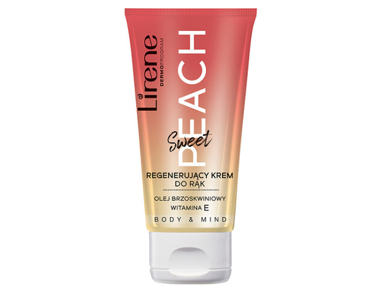Lirene Body&Mind Crema de maini regeneranta Sweet Peach 50ml E08306 - poza produsului