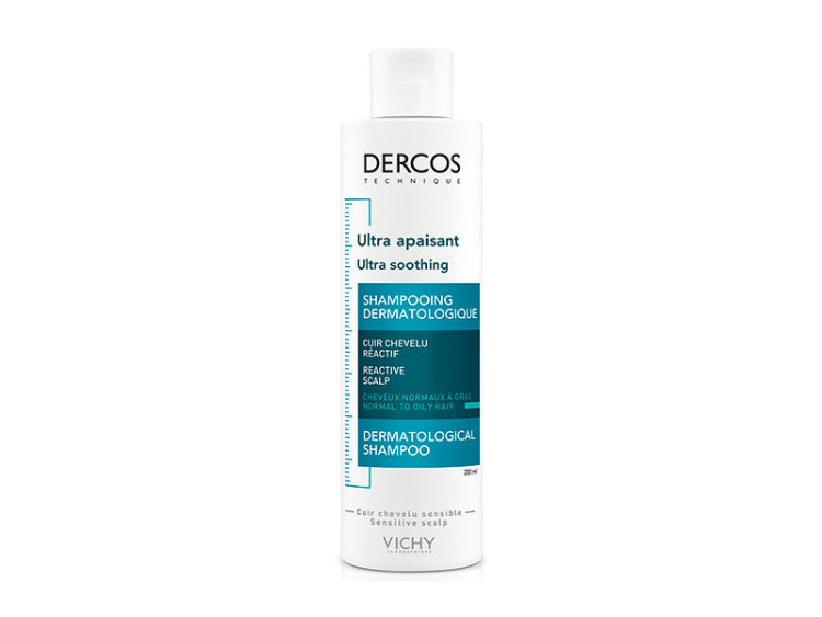 Vichy Dercos Sampon Ultracalmant pentru par normal si gras 200ml - poza produsului