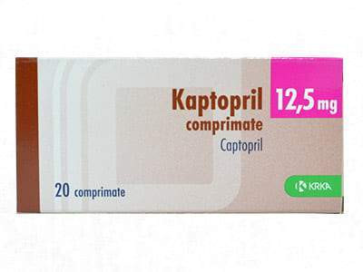 Captopril 12.5mg comp. - poza produsului