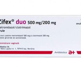 Zifex duo 500mg/200mg ovule