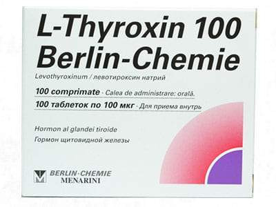 L thyroxin 100mcg comp. - poza produsului