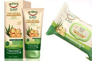 Equilibra Baby Crema sub scutec cu zinc 100 ml + Baby Servetele umede N20 buc Cadou - poza produsului