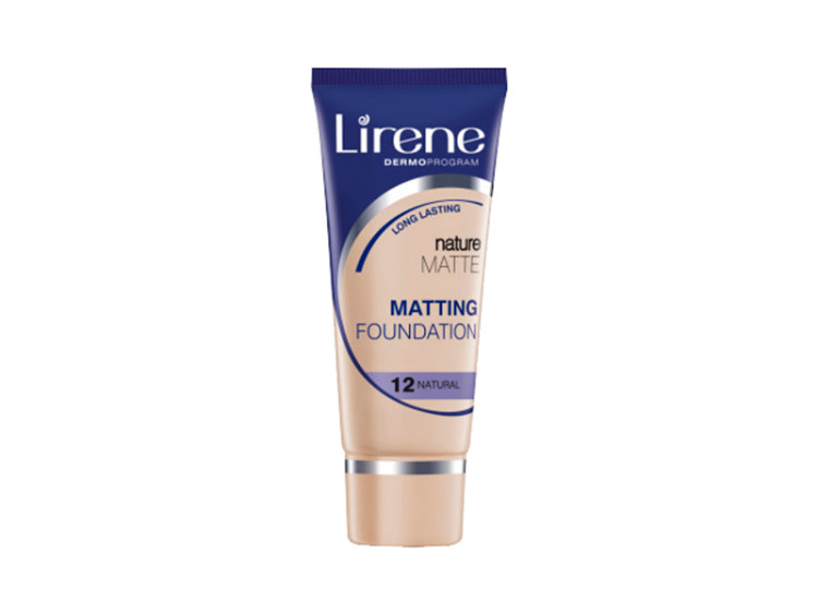 Lirene Nature Matte fon de ten natural 30ml E06012 - poza produsului