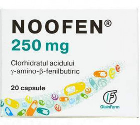 Noofen 250mg caps.