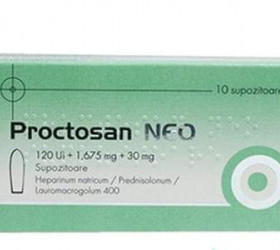 Proctosan Neo 120UI+1.675mg+30mg sup.