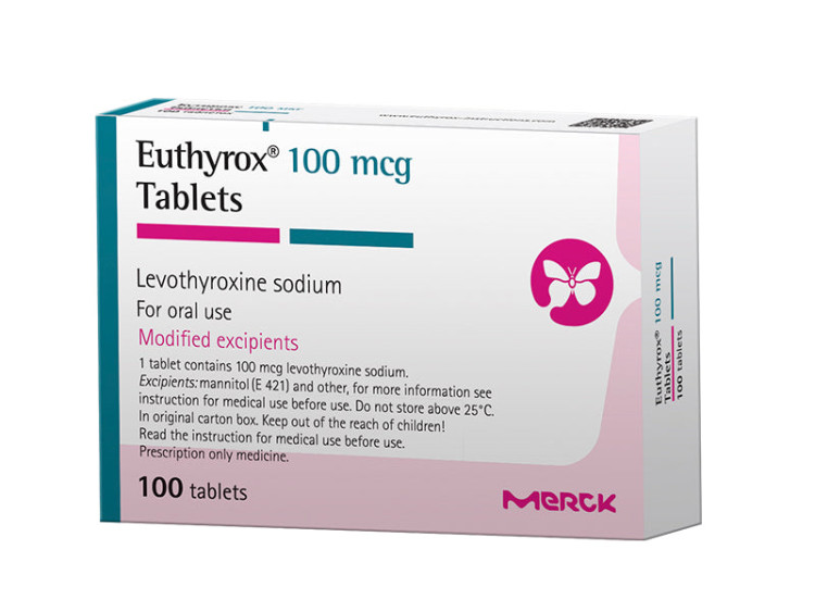 Euthyrox 100mcg comp. - poza produsului